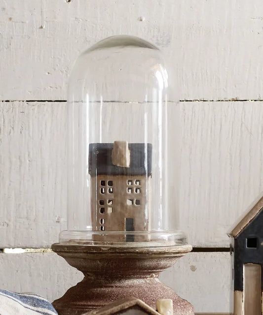 SAINT MALO TEA LIGHT HOUSE - BLUE ROOF