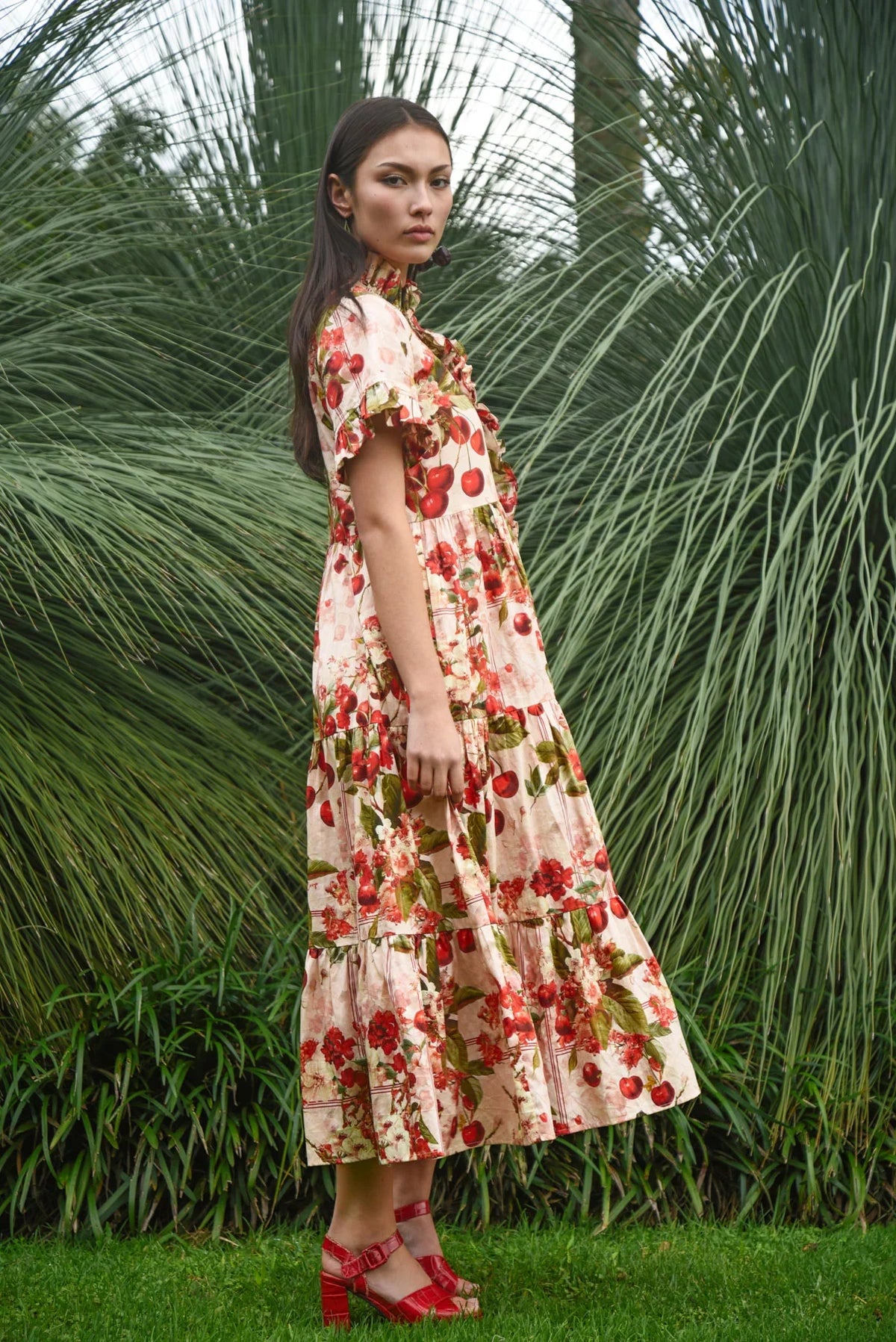 FRILLLAXED DRESS