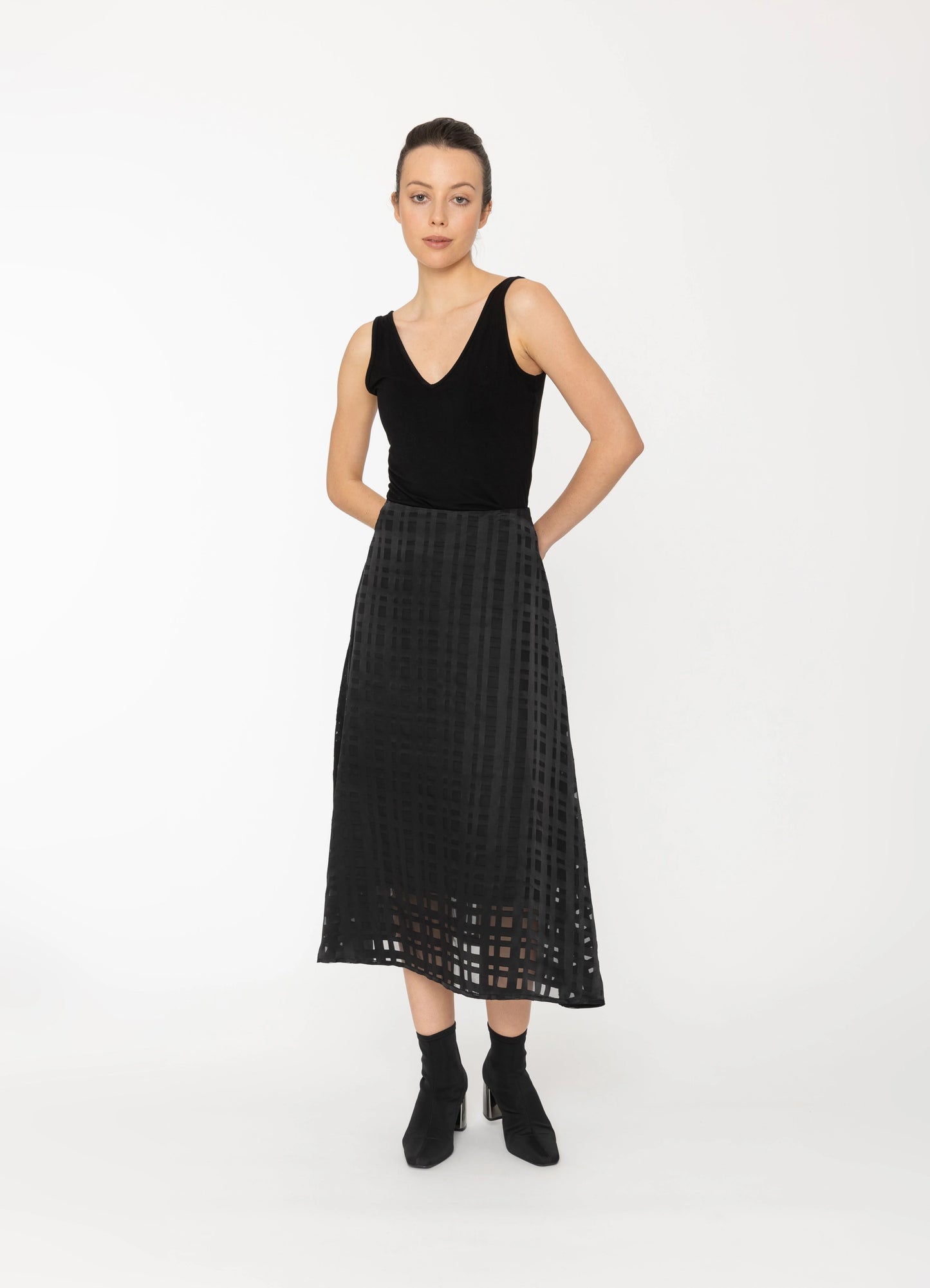 UNO SKIRT - BLACK