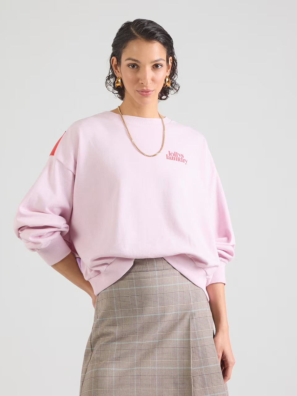 SYDNEY SUNSET SWEATSHIRT - LIGHT PINK