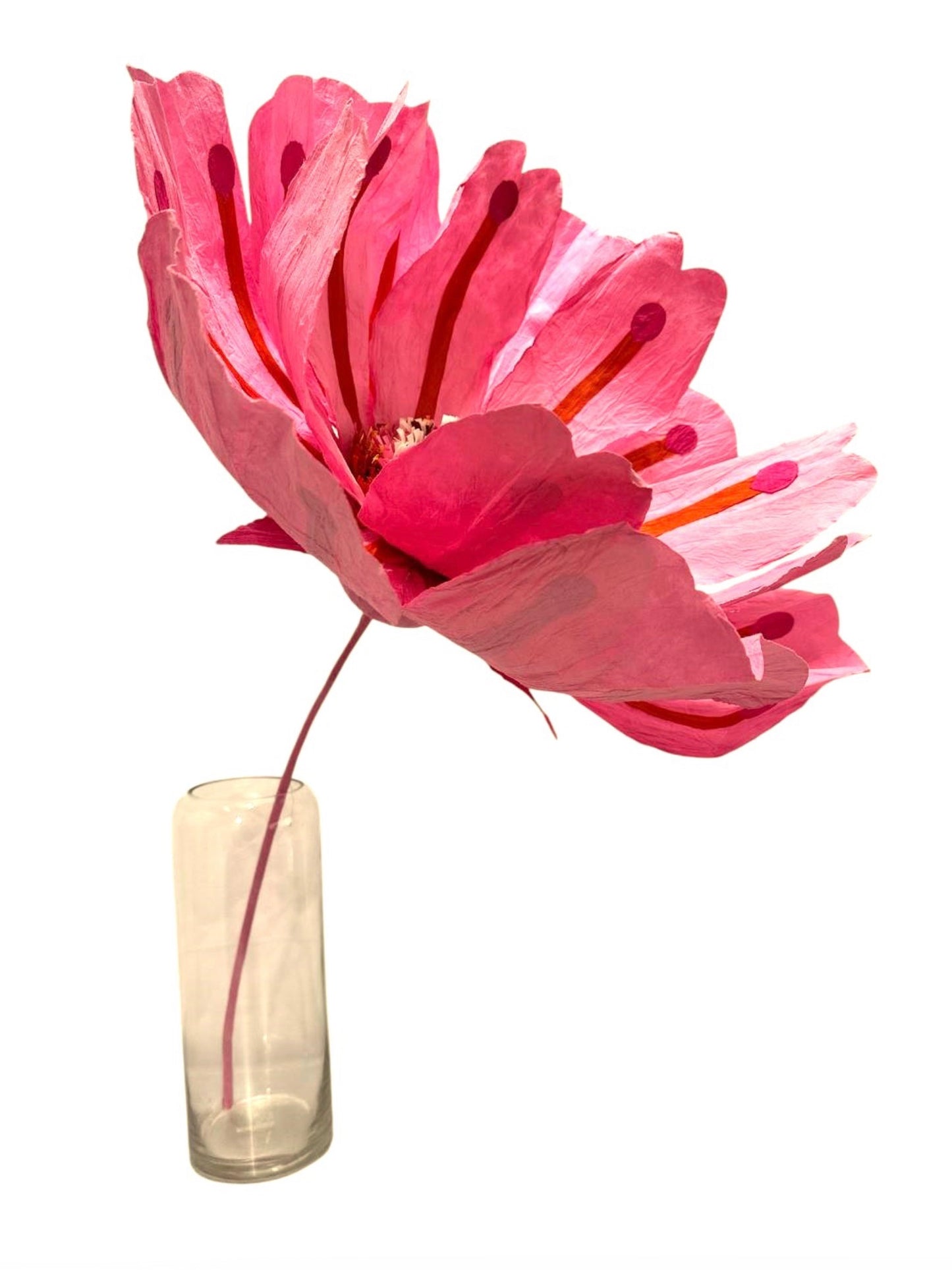 PAPER FLOWER - XL CORAL FLOWER