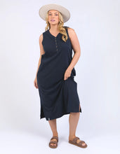 Load image into Gallery viewer, ELYSIAN DRESS - NAVY