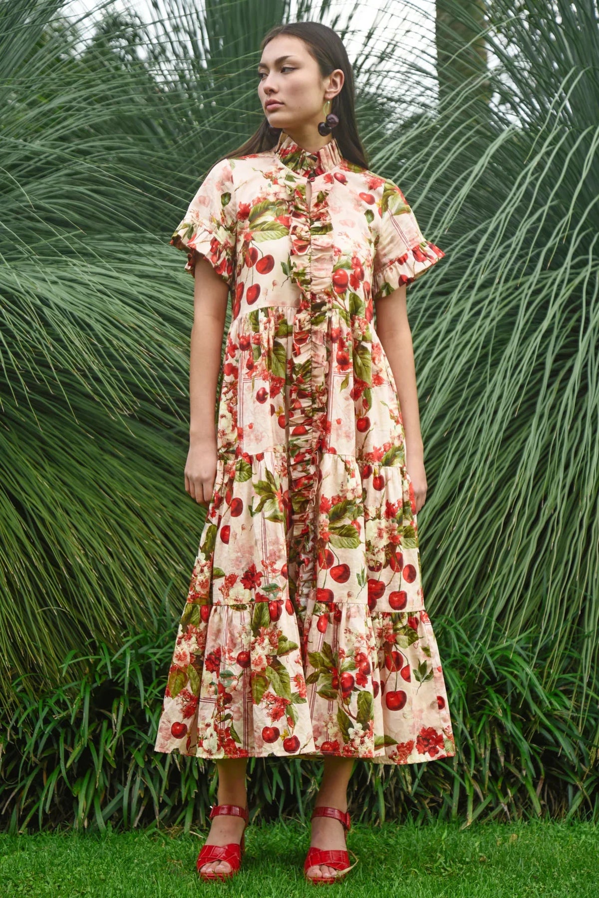 FRILLLAXED DRESS