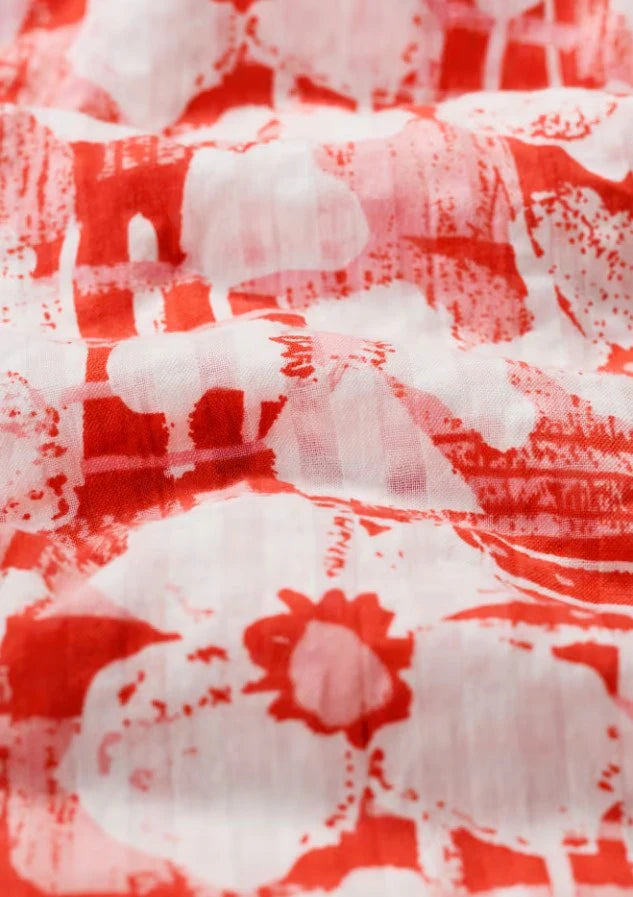 RADIANCE SHIRT - PATCHWORK BLOOM CHALK