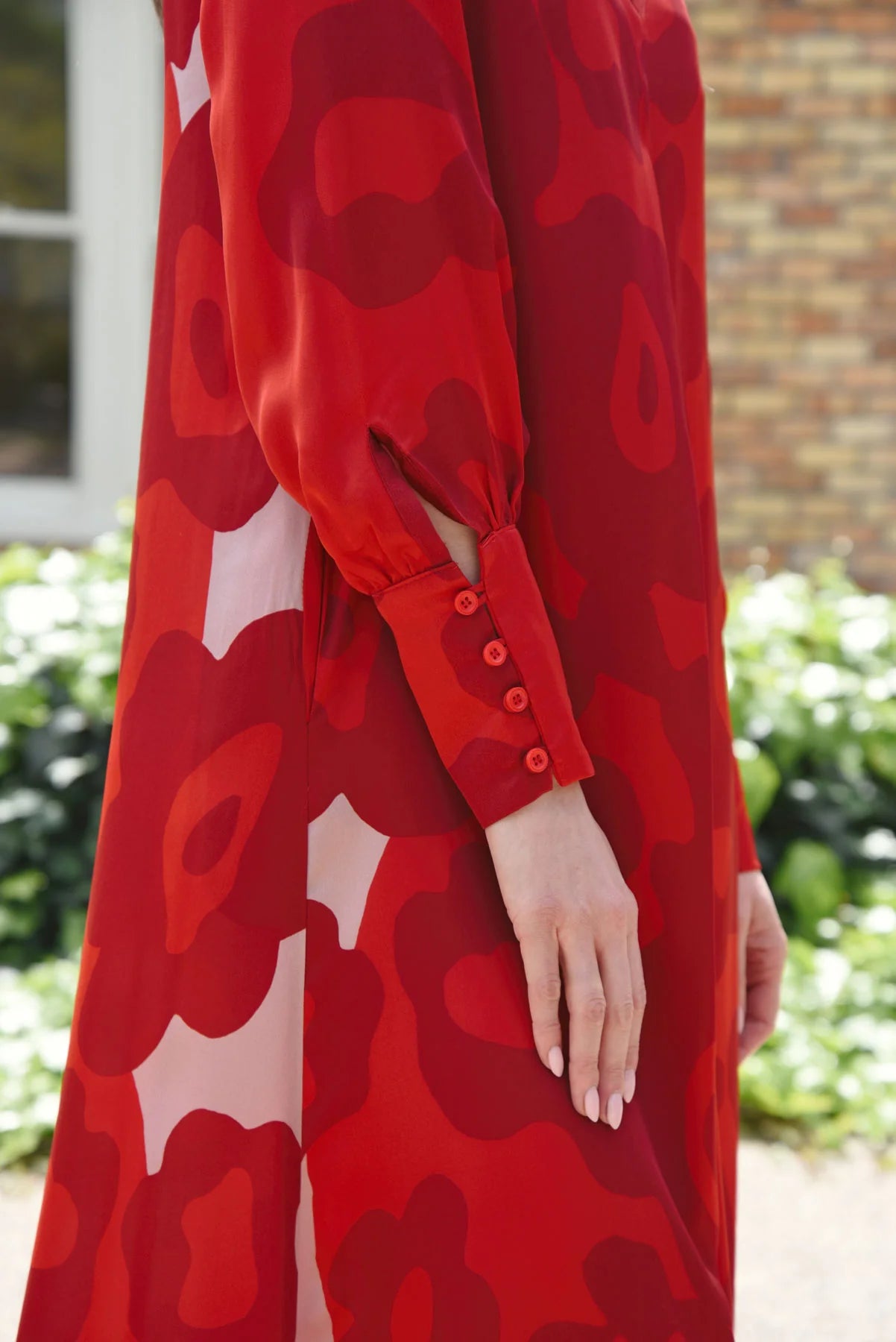 SUBTLE SWEET DRESS - PINK / RED