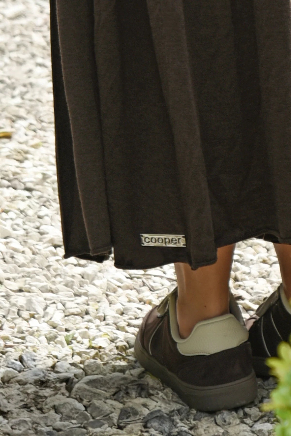 BASQUE TO BASICS SKIRT - CHOCOLATE