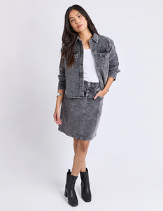 TULAROSE CORD SKIRT