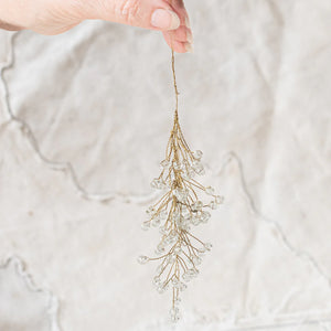 CRYSTAL BRANCH HANGING ORNAMENT
