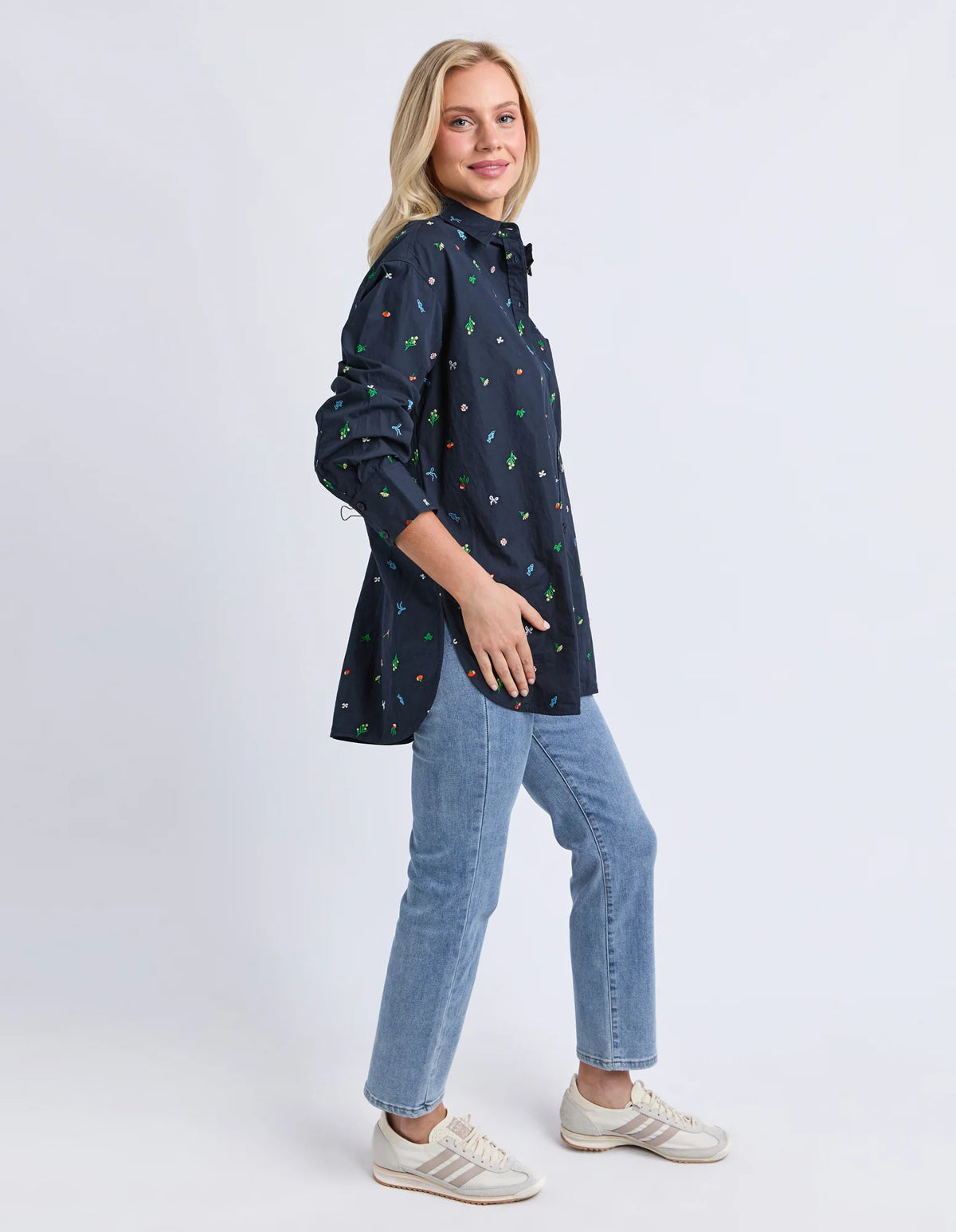 MARKET PICK SHIRT - NAVY