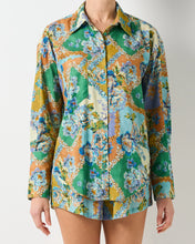 Load image into Gallery viewer, RITZ SHIRT - PEONY PATCHWORK
