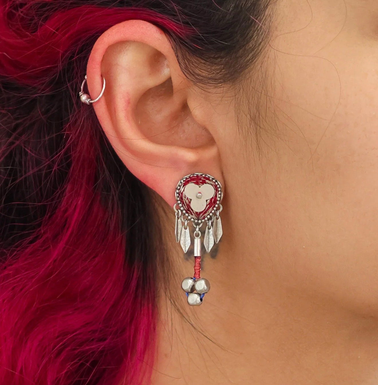 SATINSTEEL SMALL METAL EARRINGS - TWINKLE SET