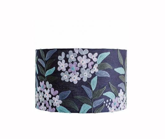 LAMPSHADE -  BLUE JUNGLE FLOWER