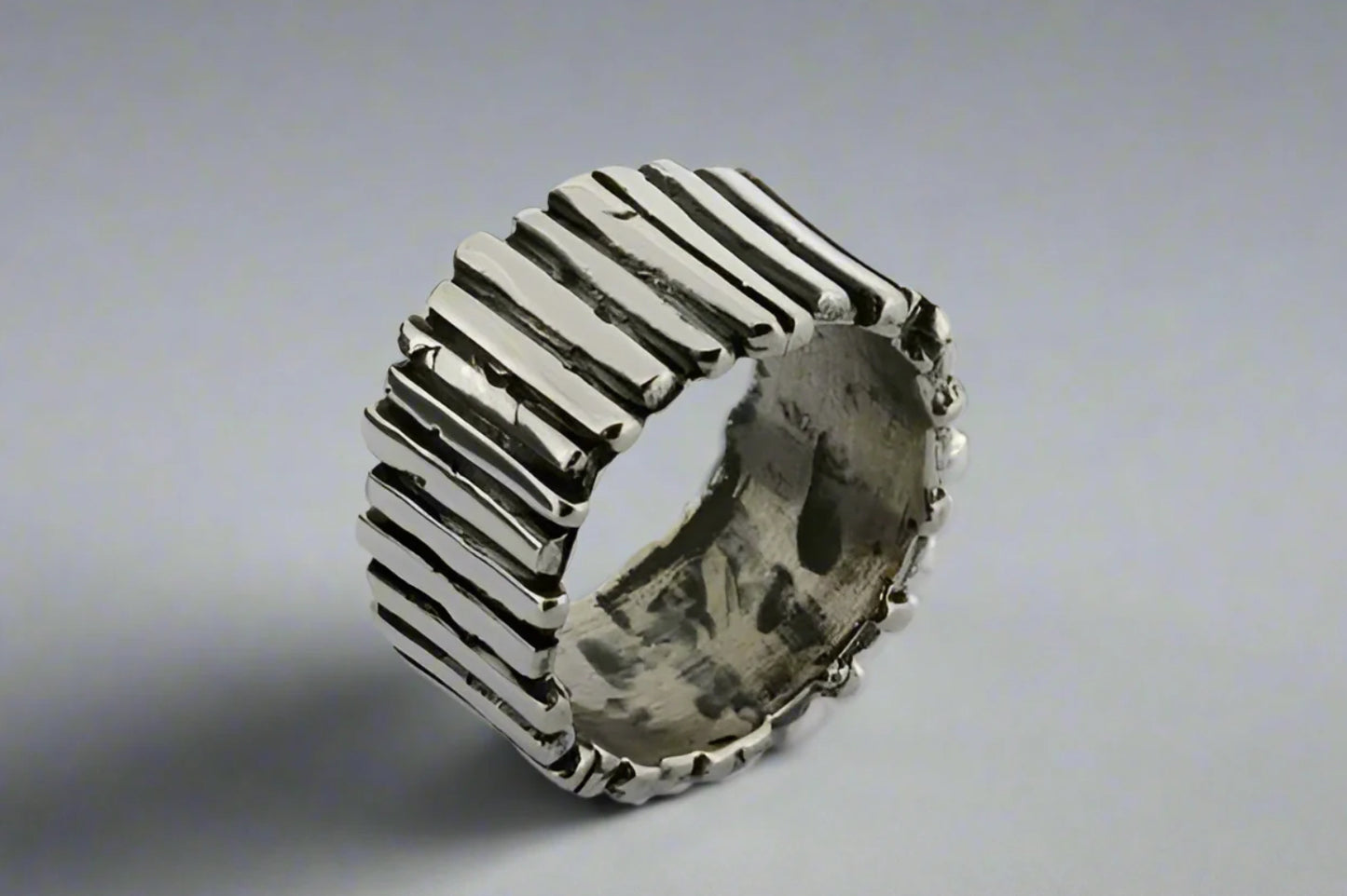 STERLING SILVER STICKS RING