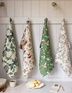 LINEN TEA TOWELS - FAIRYTALE CHRISTMAS