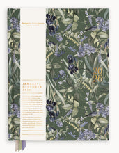 Load image into Gallery viewer, 2026 DAY TO A PAGE LARGE LINEN BOUND PLANNER - INDIGO HAVEN