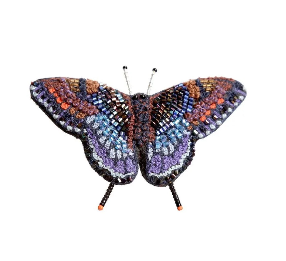 BROOCH - RED SPOTTED ADMIRAL BUTTERFLY