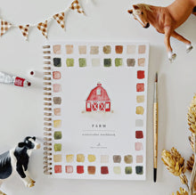 Load image into Gallery viewer, BARN WATERCOLOUR BOOK