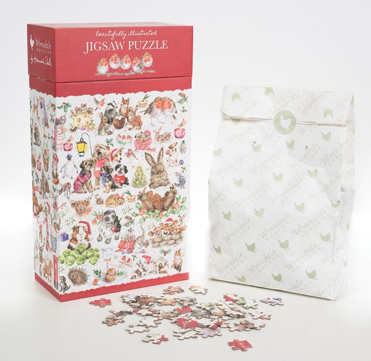 WRENDALE JIGSAW PUZZLE - THE COUNTRY SET CHRISTMAS
