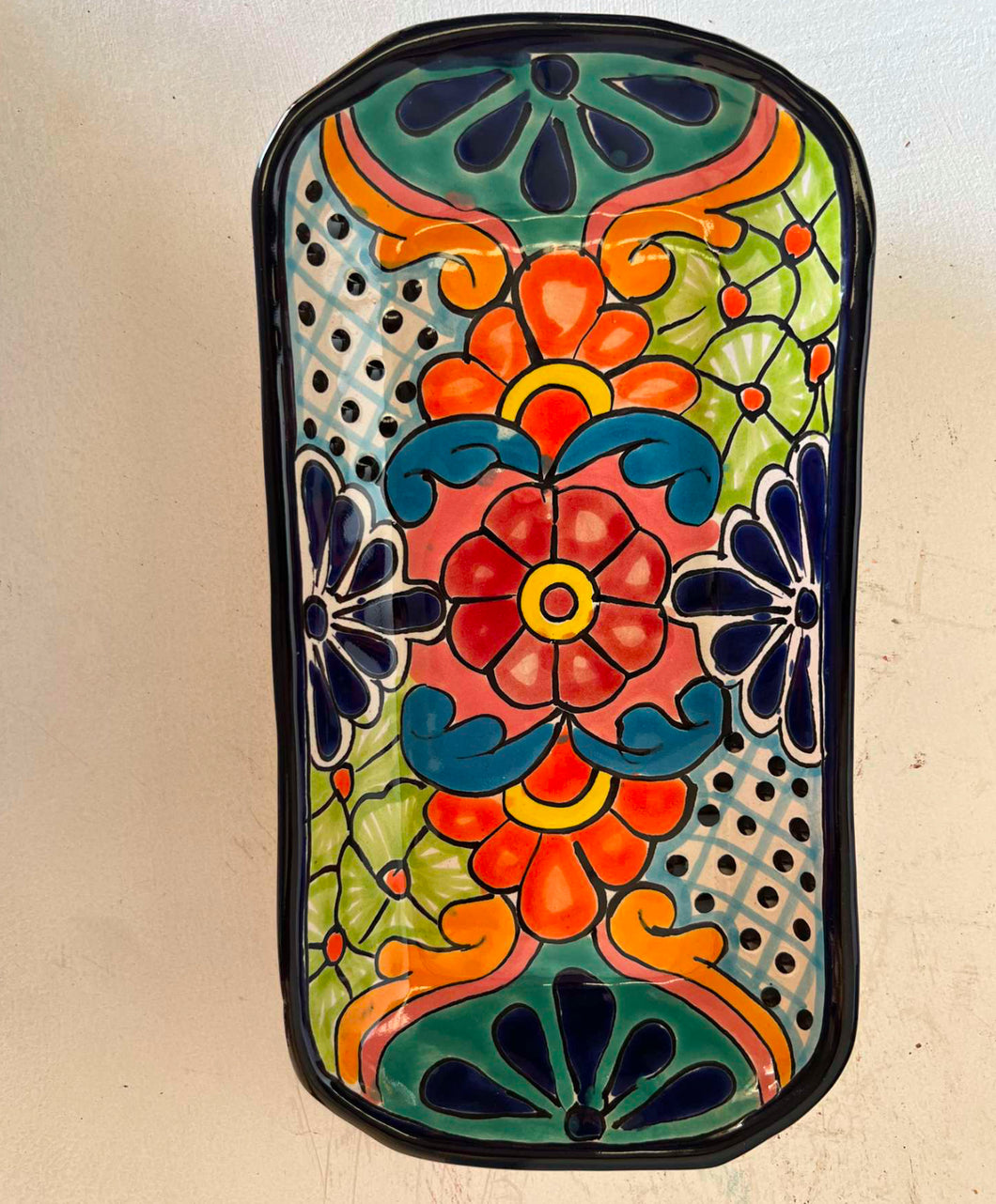 TALAVERA RECTANGLE PLATE