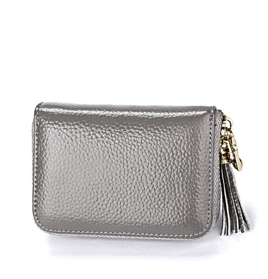 LEATHER RFID CARD HOLDER