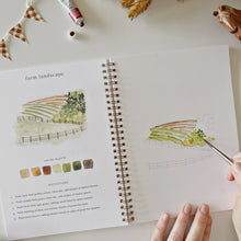 Load image into Gallery viewer, BARN WATERCOLOUR BOOK
