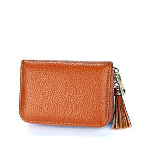 LEATHER RFID CARD HOLDER