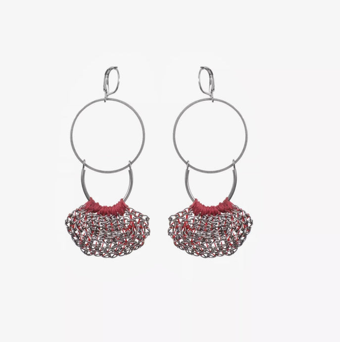 LIRAZ METAL SWEATER EARRINGS