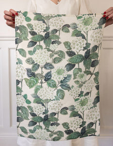 LINEN TEA TOWELS - HYDRANGEA