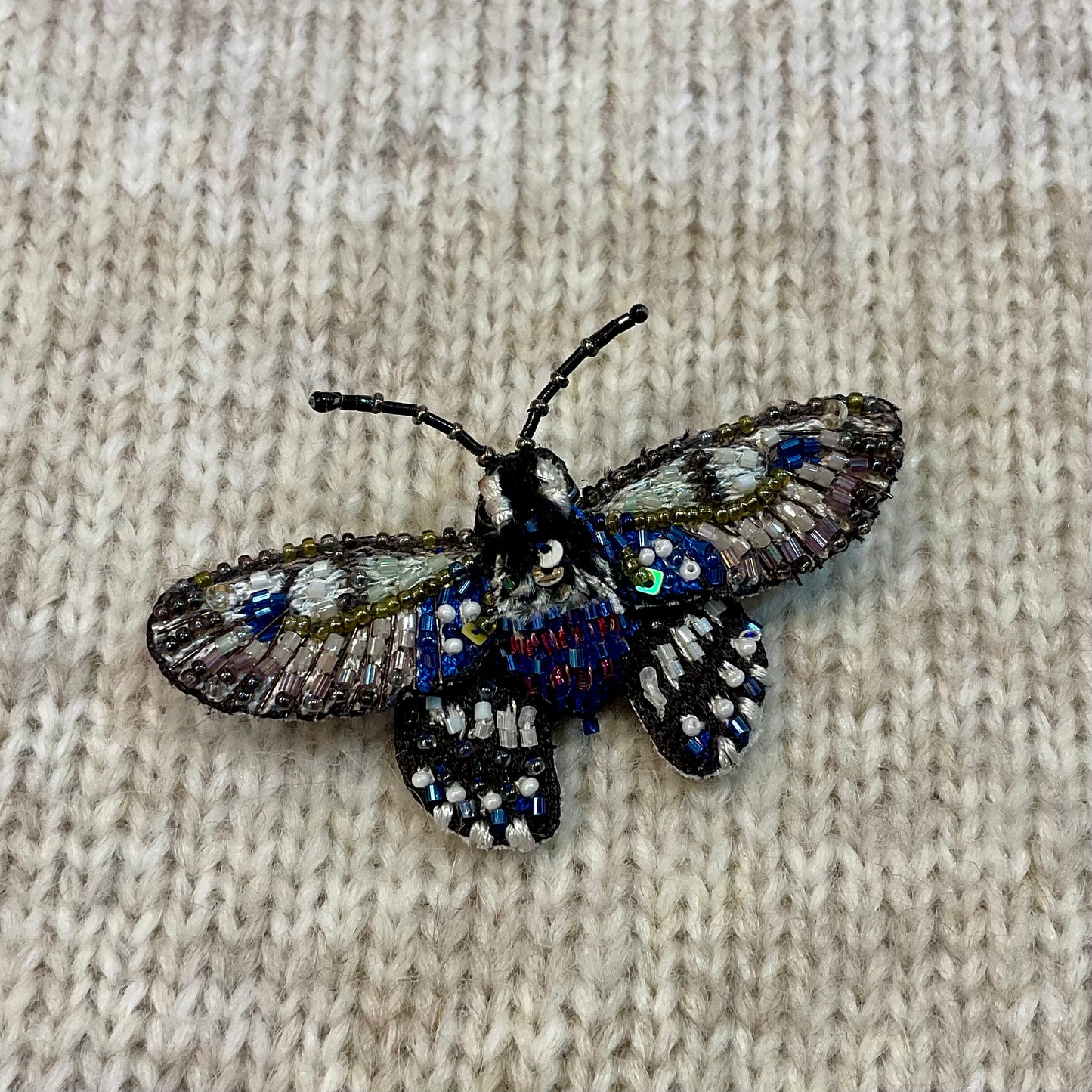 BROOCH - BORNEO BIRDWING BUTTERFLY