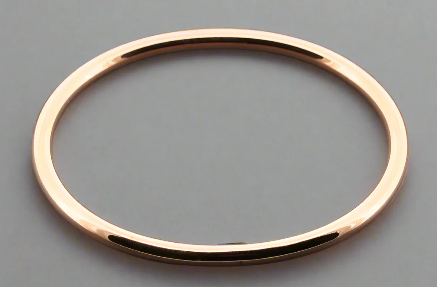 COPPER OVAL TUBULAR BANGLE