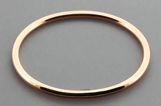 COPPER OVAL TUBULAR BANGLE