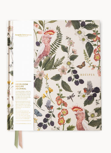 HEIRLOOM RECIPE JOURNAL - COCKATOO