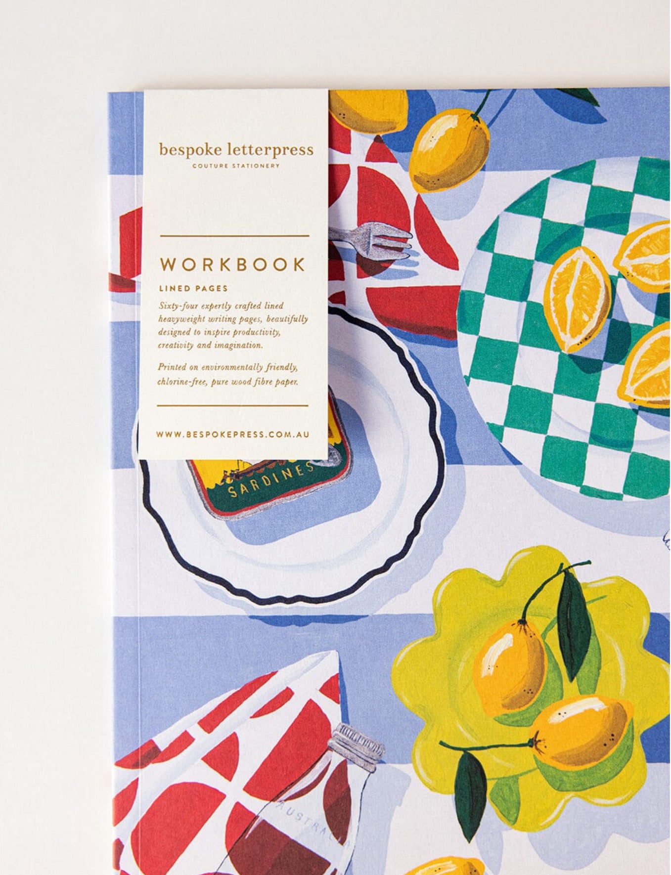WORKBOOK LINED PAGES - BY THE SEA