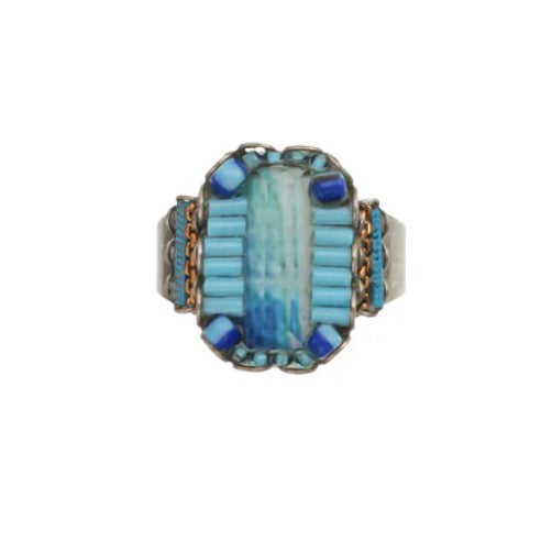 CELESTIAL BLUE RING - BLUE BAYOU SET