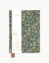 Load image into Gallery viewer, LINEN BOUND JOURNAL - SUMMER PERENNIALS (BULLET JOURNAL)