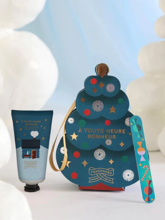 FRAGONARD PARFUMEUR EAU DU BONHEUR HAND CREAM & NAIL FILE SET