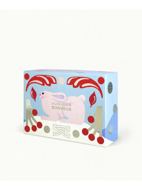 FRAGONARD PARFUMEUR EAU DU BONHEUR SOAP & DISH SET