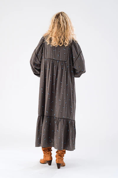 LATOUR DRESS - GREY
