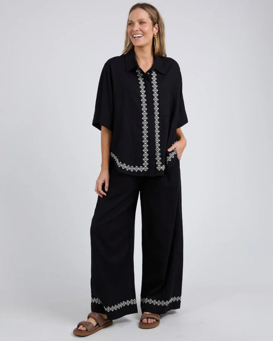 NINA EMBROIDERED PANT