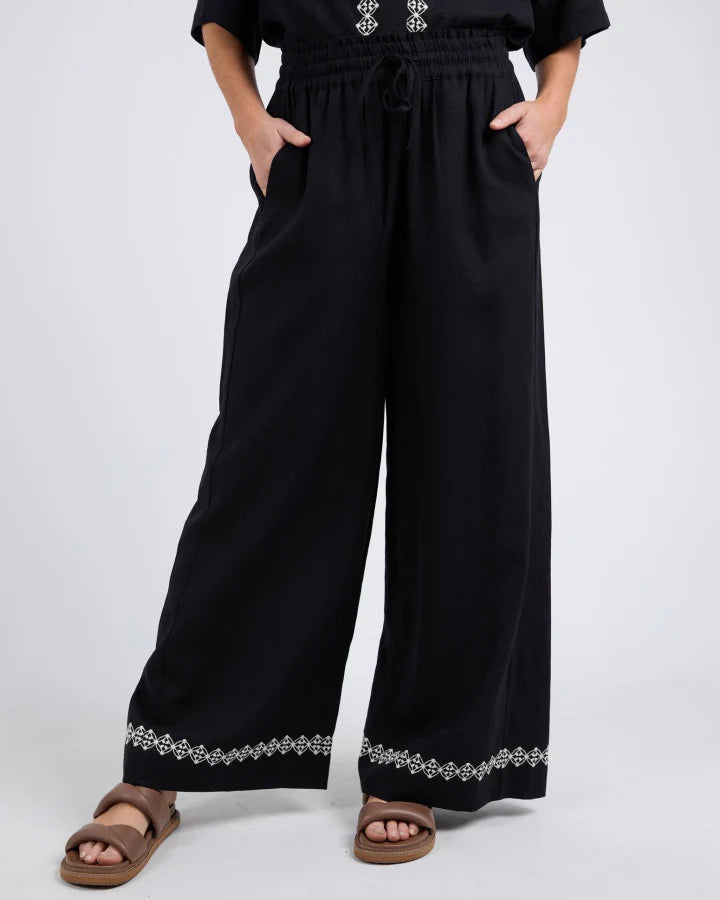 NINA EMBROIDERED PANT