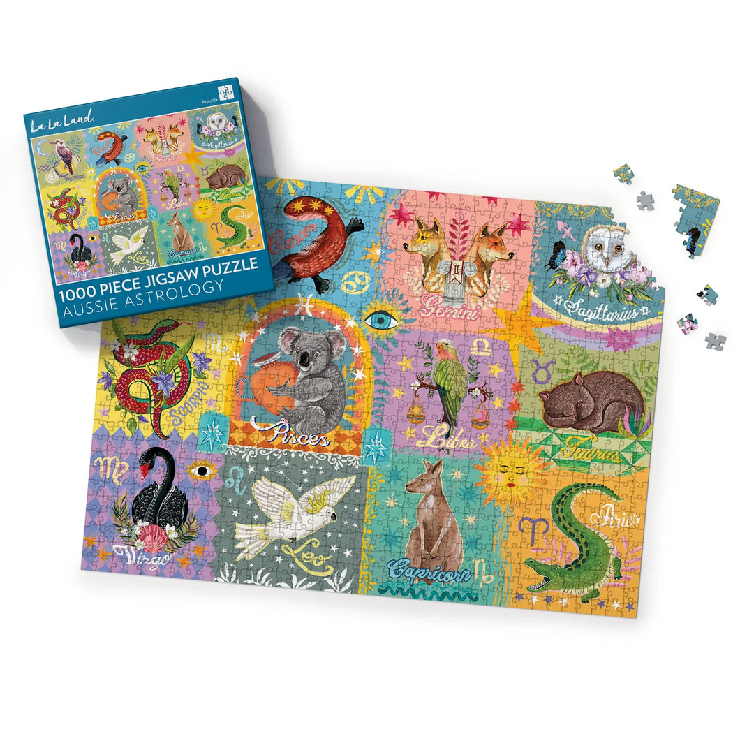 LA LA LAND 1000 PIECE JIGSAW PUZZLE- AUSSIE ASTROLOGY
