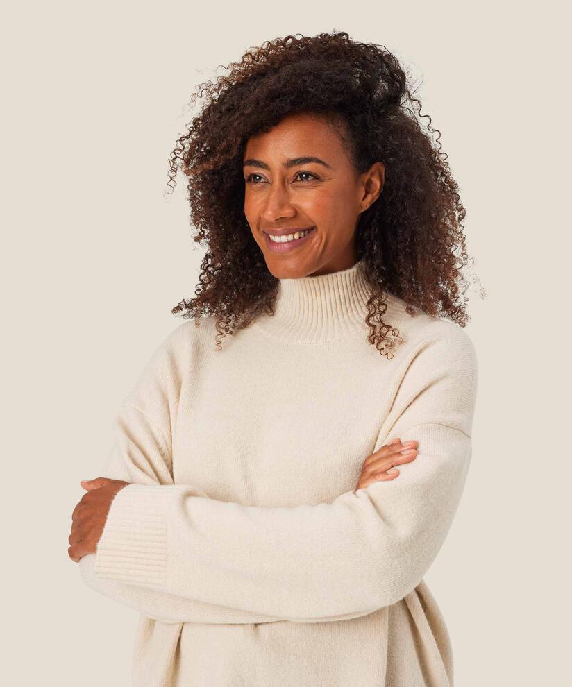 GAUSTINA KNIT - WHITECAP