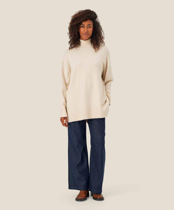 GAUSTINA KNIT - WHITECAP