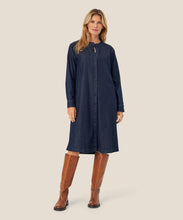 Load image into Gallery viewer, ODILA DARK DENIM DRESS