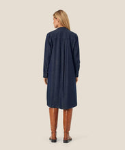 Load image into Gallery viewer, ODILA DARK DENIM DRESS