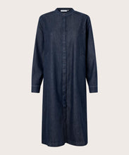 Load image into Gallery viewer, ODILA DARK DENIM DRESS