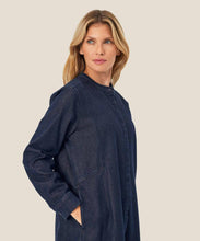 Load image into Gallery viewer, ODILA DARK DENIM DRESS