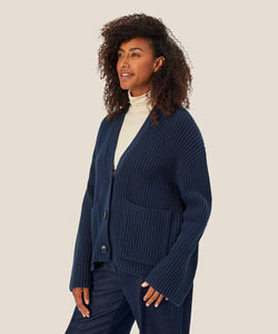 LEXIE CARDIGAN - NAVY