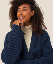 Load image into Gallery viewer, LEXIE CARDIGAN - NAVY