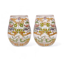 Load image into Gallery viewer, GLASS TUMBLER SET LARGE MAJESTIC COAST - SET OF 2 GLASSES